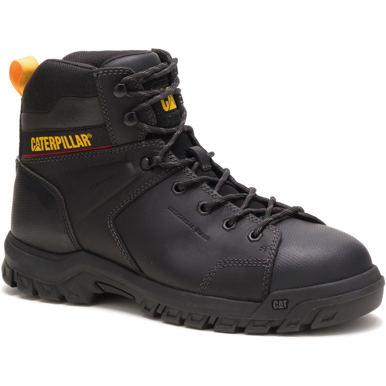 Caterpillar Men's Wellspring Safety Boots Black CAT-31075